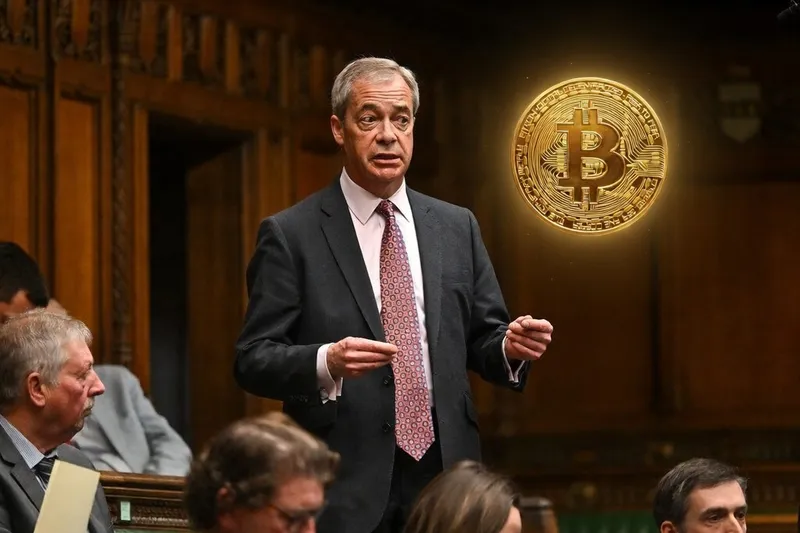 Picture of reform uk leader Nigel Farage