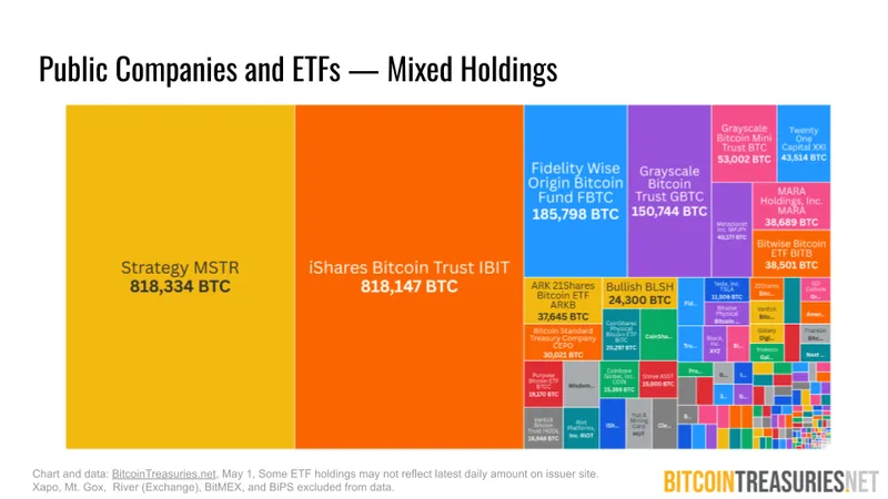 Public Companies and ETFs - Mixed Holdings