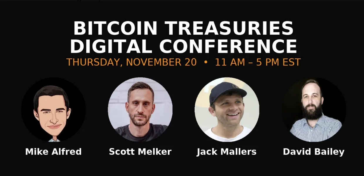 Bitcoin treasuries digital conference