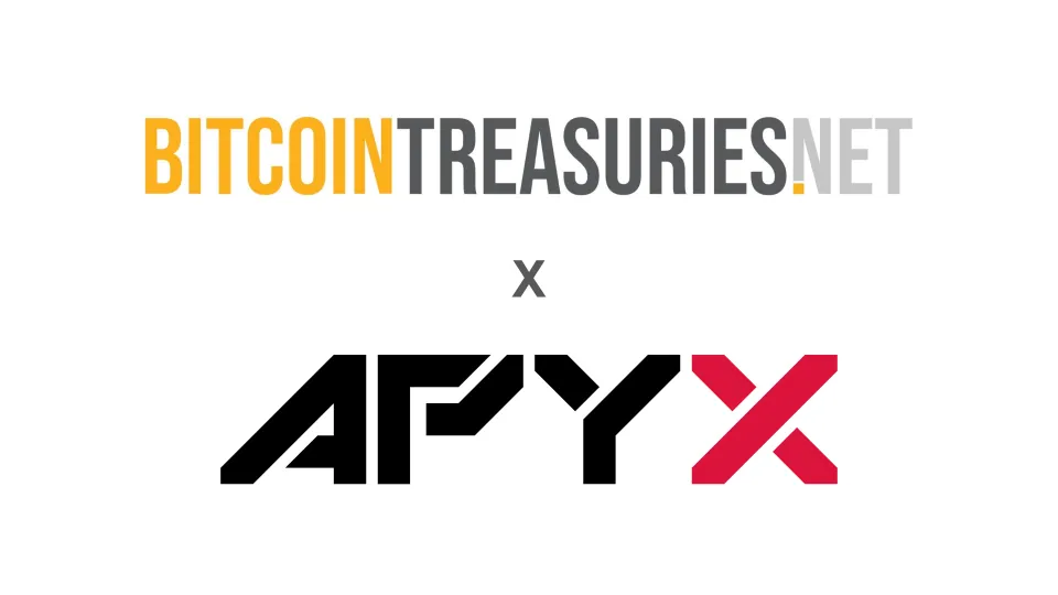 BitcoinTreasuries.NET x APYX