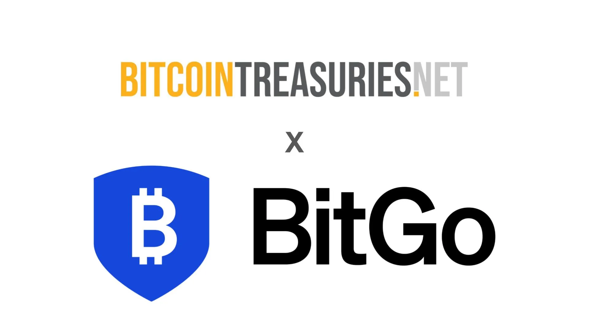 BitcoinTreasuries.net x BitGo partnership announcement