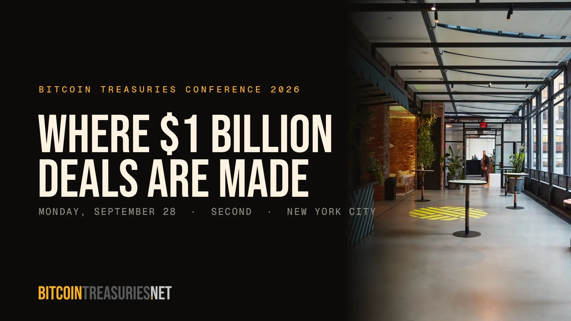 Bitcoin Treasuries Conference 2026