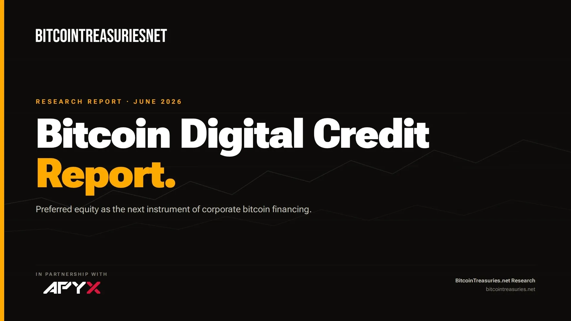 Bitcoin Digital Credit Report
