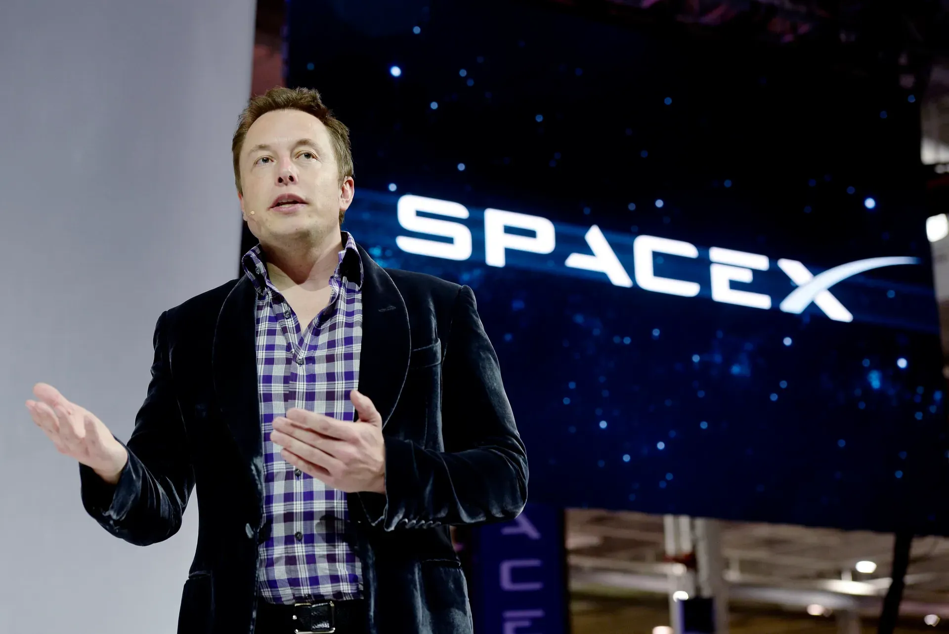 Elon Musk at SpaceX