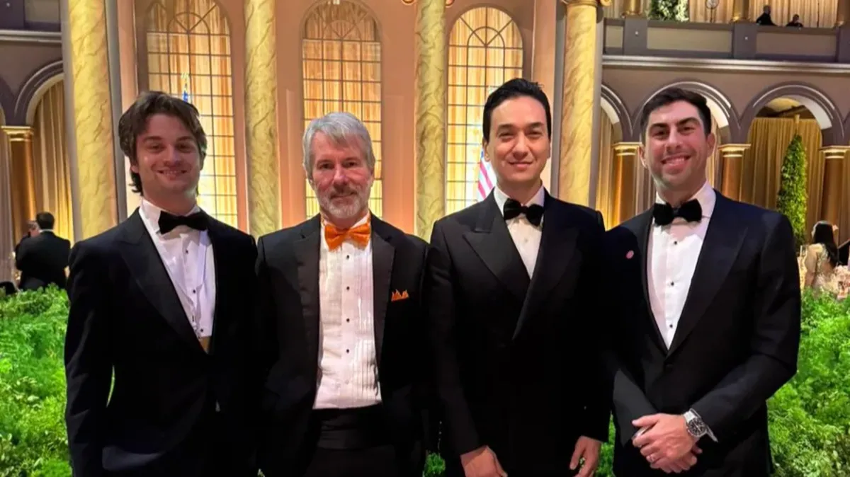 Metaplanet team with Michael Saylor