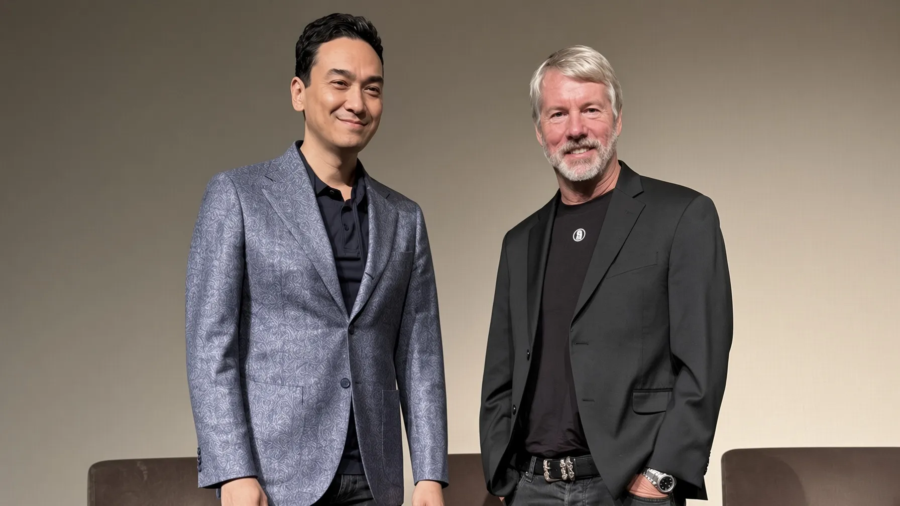 Metaplanet team with Michael Saylor