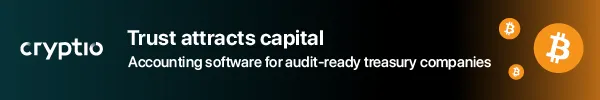 Cryptio — Automate digital asset accounting with audit-ready GAAP/IFRS reporting.