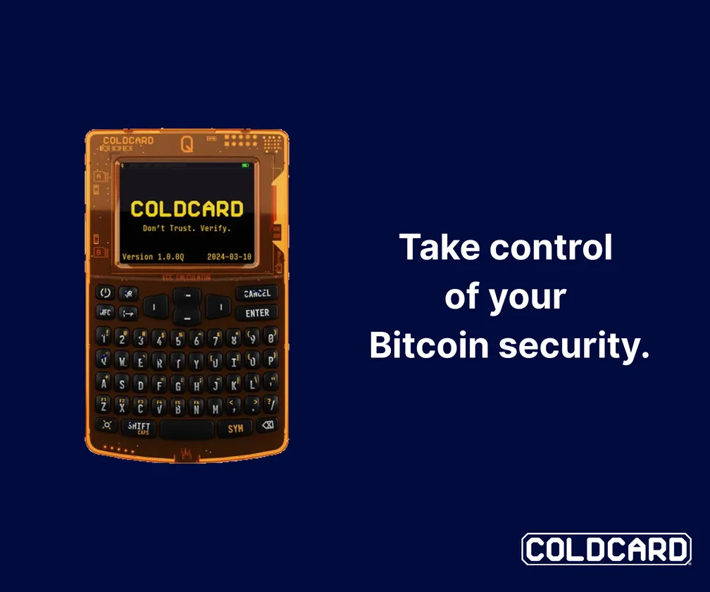 COLDCARD: The Standard for Self-Custody