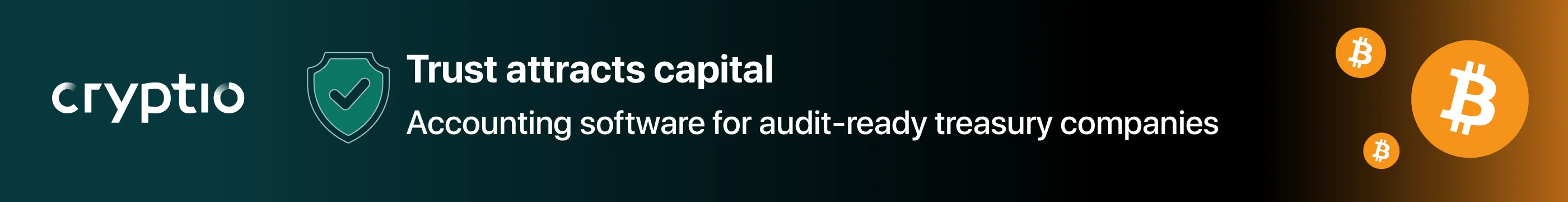 Cryptio — Automate digital asset accounting with audit-ready GAAP/IFRS reporting.